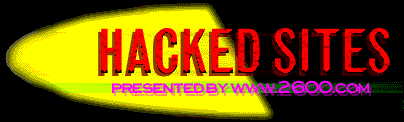 Hacked Web Sites