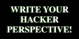 Write Your Hacker Perspective!